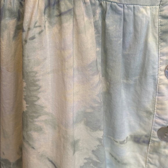 Zara Cotton Tie Dye Ruffle Dress - Picture 3 of 4